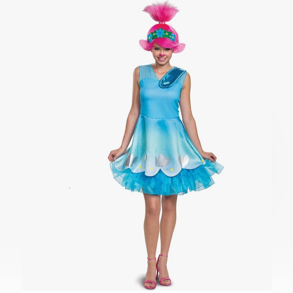 Official Trolls World Tour Movie Costume - Poppy Deluxe